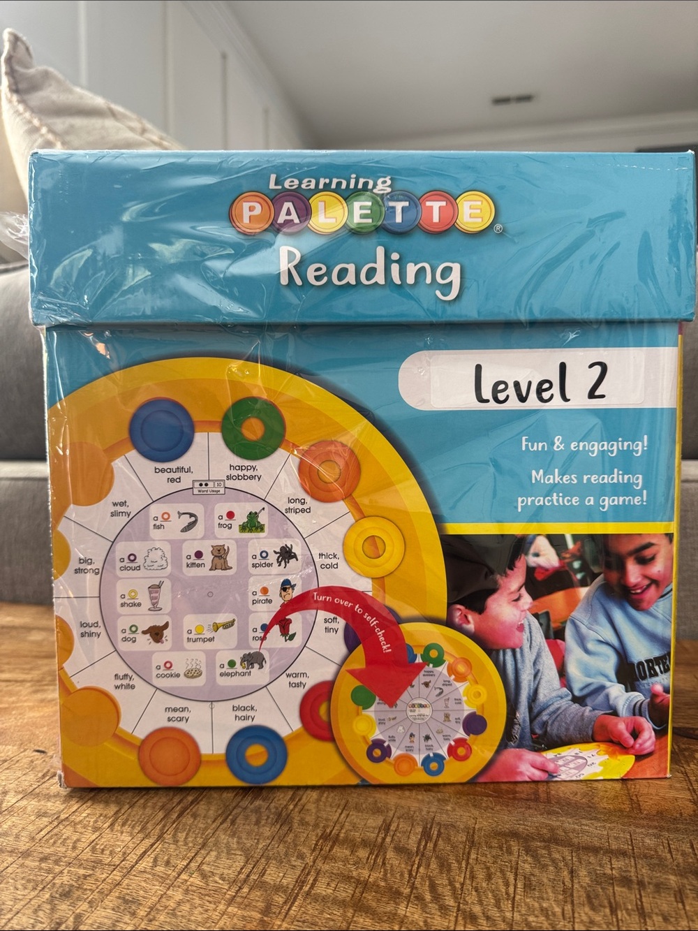 Learning Palette Reading Level 2 Self-Correcting Educational Kit Brand New